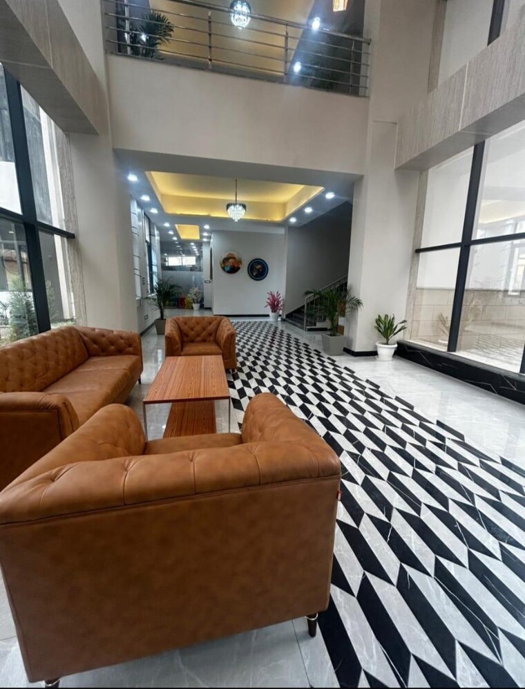 Living Room, wave city 2 Bedroom 1080 Sq.Ft. Apartment In Wave City Ghaziabad 9280156