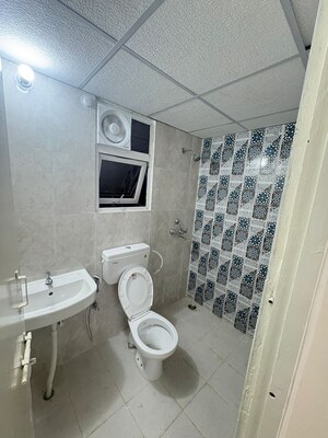 Bathroom in 2 BHK Apartment at Signature The Millennia 3, Sector 37d – for Rent