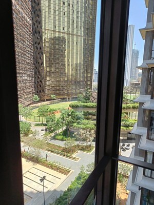 Balcony in 2.5 BHK Apartment at Lodha The Park, Worli – for Rent