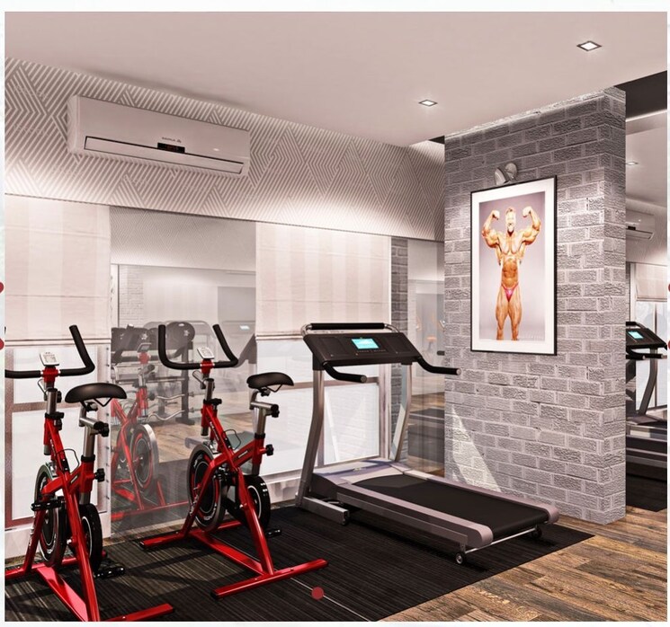 Gym, sethia-imperial-avenue 1 Bedroom 365 Sq.Ft. Apartment In Malad East Mumbai 9280175