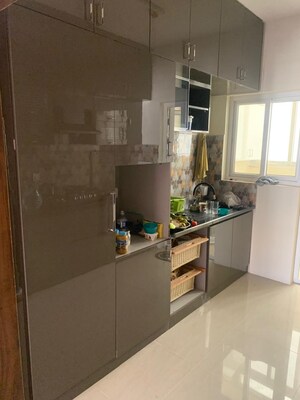 Kitchen in 3 BHK Apartment at Mantri Serenity, Kanakapura Road – for Rent