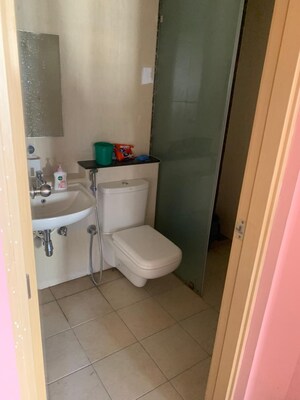 Bathroom in 3 BHK Apartment at Mantri Serenity, Kanakapura Road – for Rent