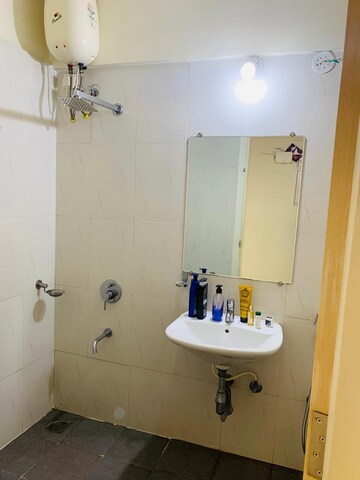 Bathroom in 2.5 BHK Apartment at Lodha Palava City, Dombivli East – for Rent