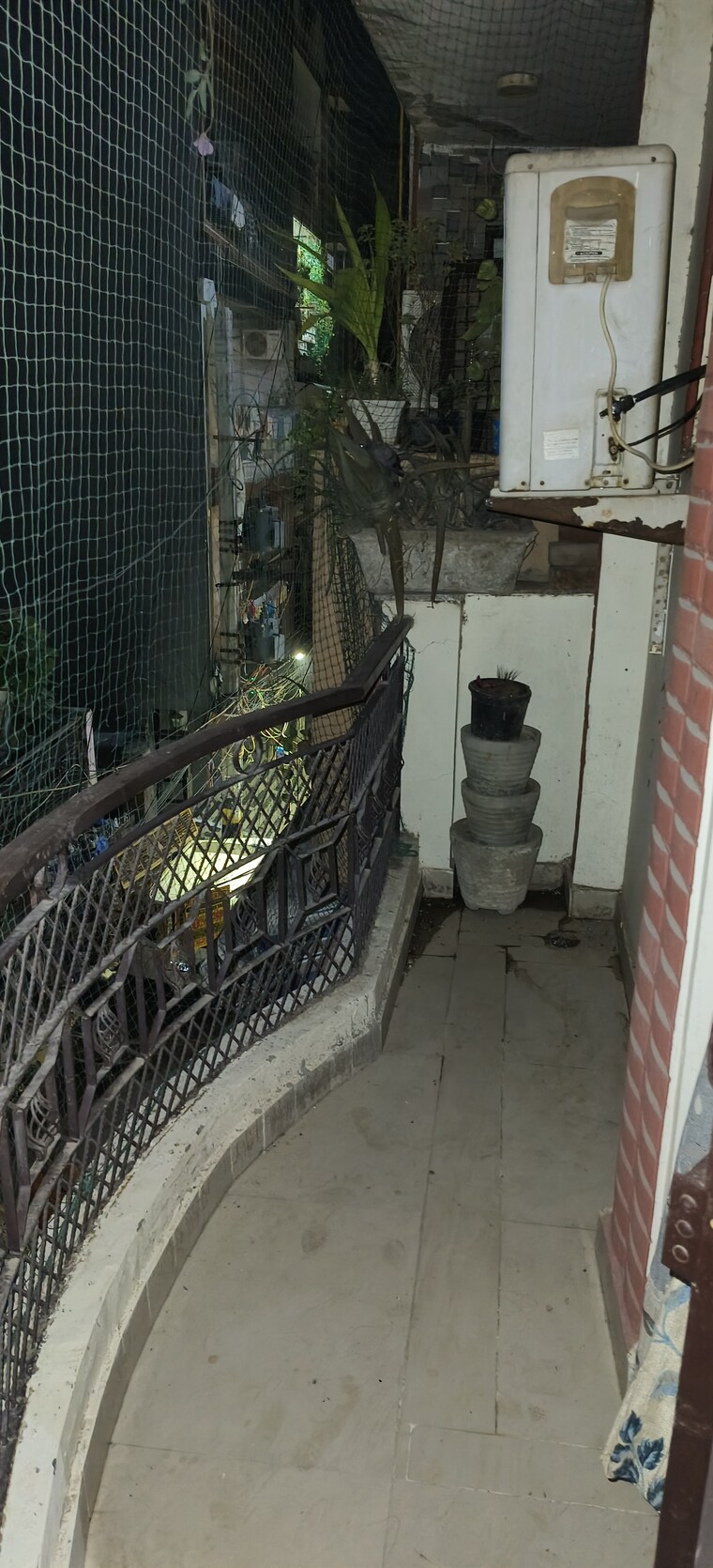 Balcony, dwarka mor 2 Bedroom 100 Sq.Yd. Builder Floor In Dwarka Mor Delhi 9280310