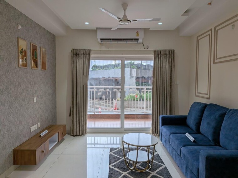 Living Room, my-home-sayuk 3 Bedroom 1584 Sq.Ft. Apartment In Tellapur Hyderabad 9280227