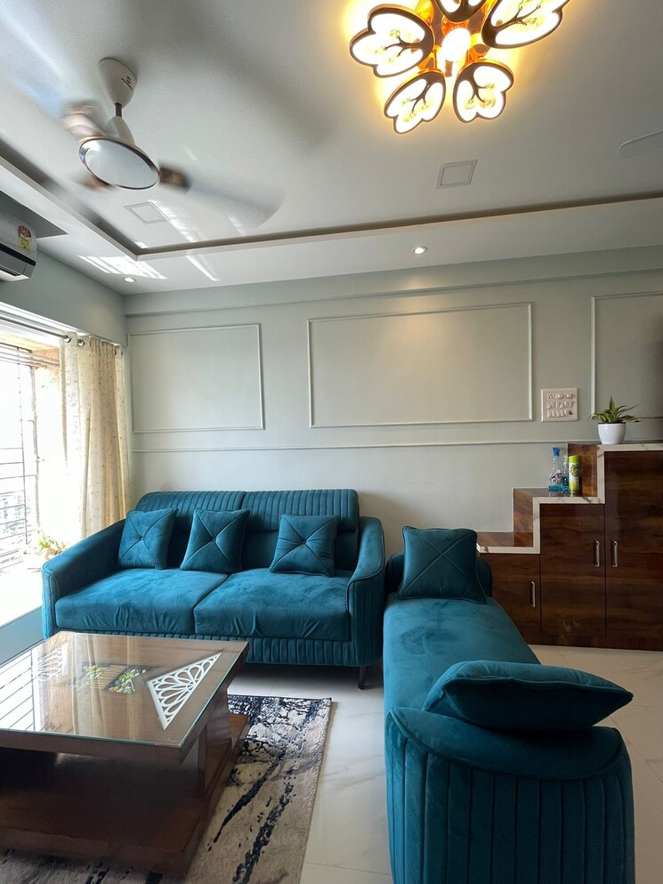 Living Room, mahakali-kalika-heights 2 Bedroom 663 Sq.Ft. Apartment In Panch Pakhadi Thane 9280275