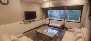 Living Room in 2 BHK Apartment at Lodha Allura, Worli – for Rent