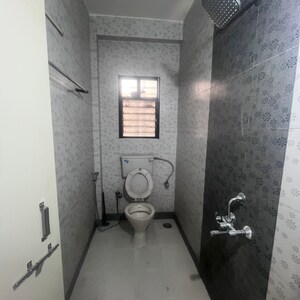 Bathroom in 1 BHK Apartment at Shubh Arambh Apartment, Yashwant Nagar – for Rent