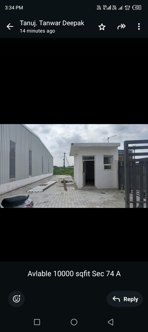 Warehouse – Exterior View View at SG Andour Heights, Sector 71 - for Rent
