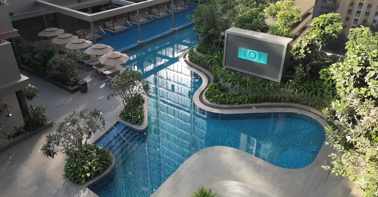 Swimming Pool, rustomjee-crown 3 Bedroom 1350 Sq.Ft. Apartment In Prabhadevi Mumbai 9280340