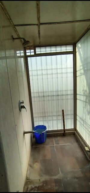 Bathroom in 1 RK Apartment at Royal Palms, Goregaon East – for Rent