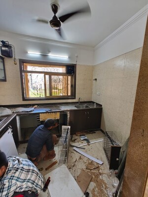 Kitchen in 2 BHK Apartment at Paradise Sai Pride, Sanpada – for Sale