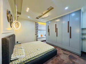 Bedroom in 4 BHK Apartment at Bhartiya Nikoo Homes Phase 2, Thanisandra Main Road – for Rent
