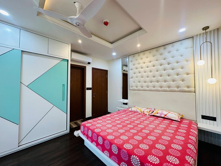 Bedroom, bhartiya-nikoo-homes-phase-2 4 Bedroom 2259 Sq.Ft. Apartment In Thanisandra Main Road Bangalore 9280429