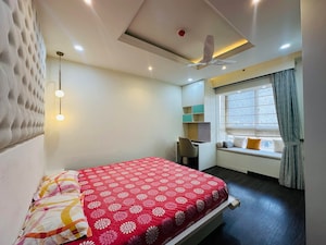 Bedroom in 4 BHK Apartment at Bhartiya Nikoo Homes Phase 2, Thanisandra Main Road – for Rent