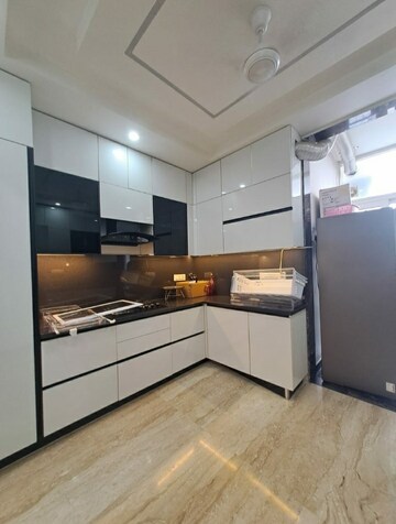 Kitchen in 3 BHK Builder Floor at East Patel Nagar – for Rent