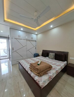 Bedroom in 3 BHK Builder Floor at East Patel Nagar – for Rent
