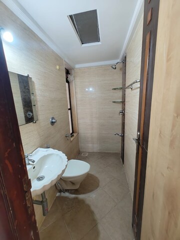 Bathroom in 2 BHK Apartment at Paradise Sai Pride, Sanpada – for Rent