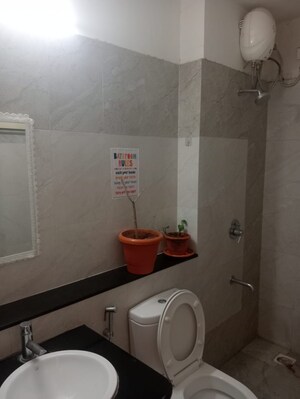 Bathroom in Studio Apartment at Paranjape Blue Ridge, Hinjewadi – for Rent