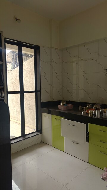 Kitchen in 1 BHK Apartment at Navkar Building, Nalasopara West – for Rent