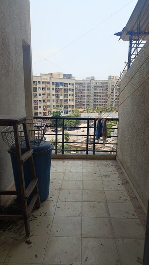 Balcony in 1 BHK Apartment at Navkar Building, Nalasopara West – for Rent