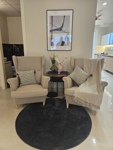 Living Room in 3.5 BHK Apartment at The Ananta Aspire, Utrathiya – for Sale