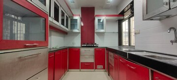 Kitchen in 3 BHK Apartment at Jay Balaji CHS, Nerul Sector 6 – for Rent