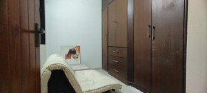 Bedroom in 3 BHK Apartment at Jay Balaji CHS, Nerul Sector 6 – for Rent