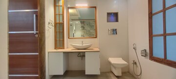 Bathroom in 3 BHK Apartment at Jay Balaji CHS, Nerul Sector 6 – for Rent