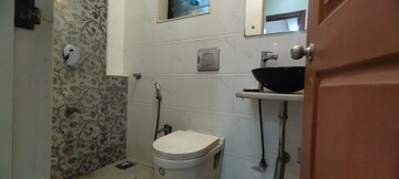Bathroom in 3 BHK Apartment at Jay Balaji CHS, Nerul Sector 6 – for Rent