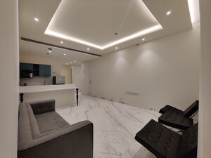 Kitchen in 1 BHK Apartment at Bhartiya Leela Residences, Thanisandra Main Road – for Rent