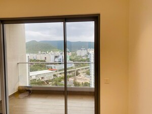 Balcony in 2.5 BHK Apartment at Kasturi Eon Homes, Hinjewadi – for Rent