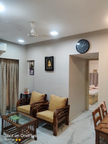 Living Room in 2 BHK Apartment at Shilp Tower, Lower Parel – for Rent