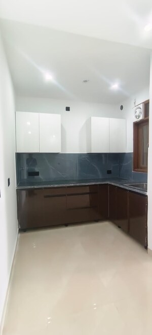 Kitchen in 3 BHK Builder Floor at Freedom Fighters Enclave – for Rent