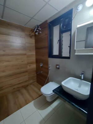 Bathroom in 1 BHK Apartment at Paranjape Blue Ridge, Hinjewadi – for Rent
