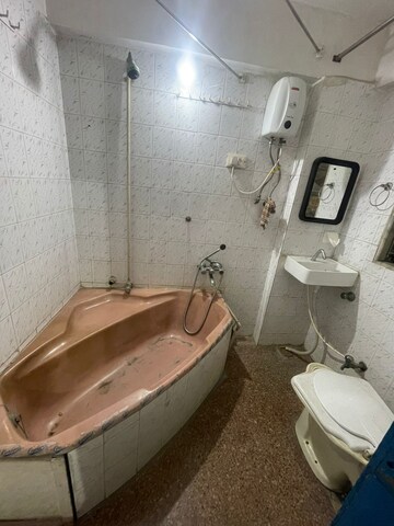 Bathroom in 2 BHK Apartment at Gurukul Apartment Dahisar West, Dahisar West – for Sale