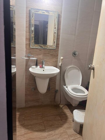 Bathroom in 2 BHK Apartment at Wakad – for Rent