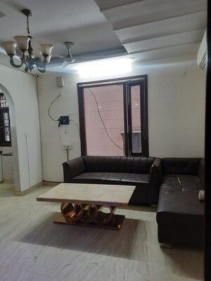Living Room in 3 BHK Apartment at Worli Sea Face – for Rent