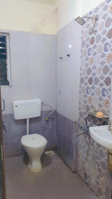 Bathroom in 2 BHK Apartment at Pimple Gurav – for Rent