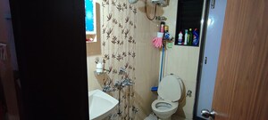 Bathroom in 2 BHK Apartment at Vedant Complex CHS, Samata Nagar – for Rent