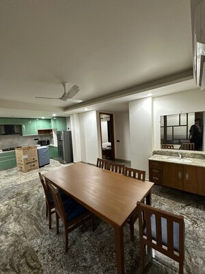 Kitchen in 3 BHK Builder Floor at Ansal Plaza Sector-23, Sector 23 – for Rent