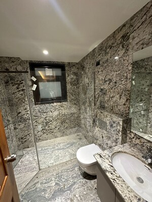 Bathroom in 3 BHK Builder Floor at Ansal Plaza Sector-23, Sector 23 – for Rent