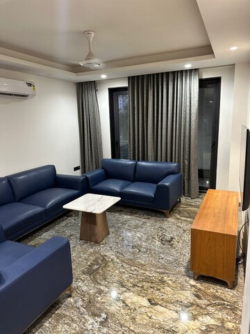 Living Room in 3 BHK Builder Floor at Ansal Plaza Sector-23, Sector 23 – for Rent