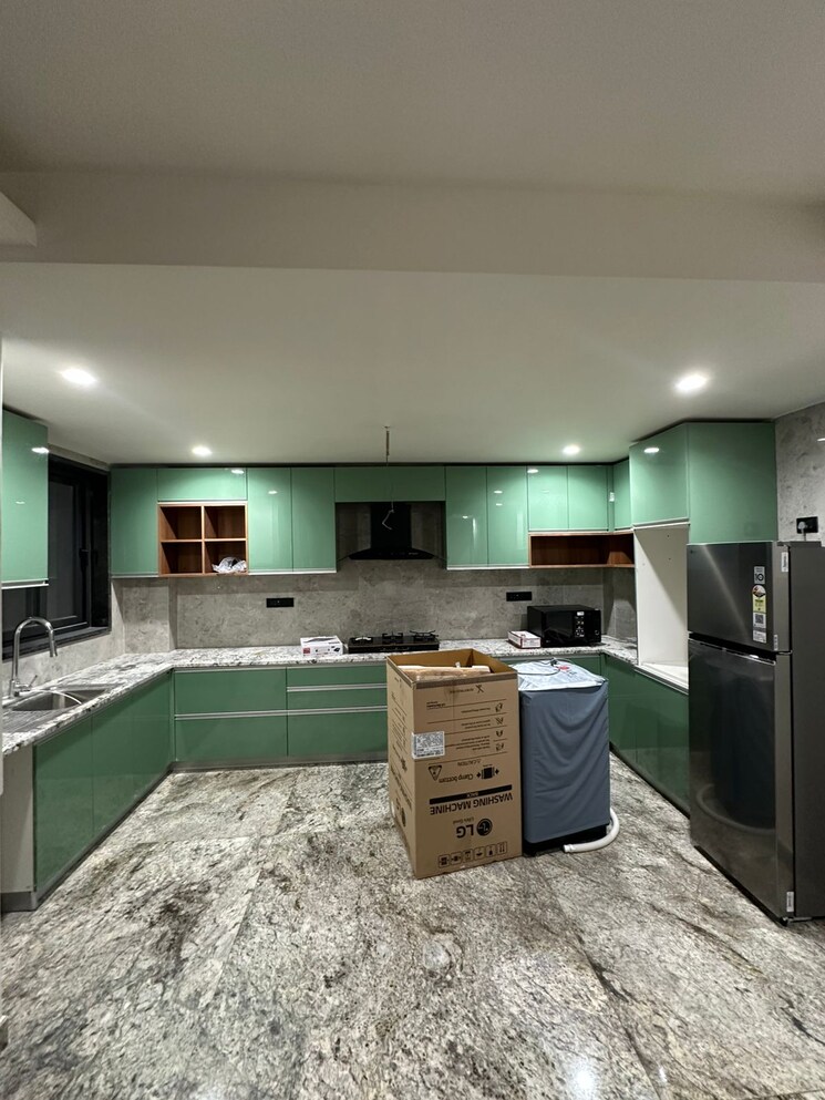 Kitchen, ansal-plaza-sector-23 3 Bedroom 2700 Sq.Ft. Builder Floor In Sector 23 Gurgaon 9281058