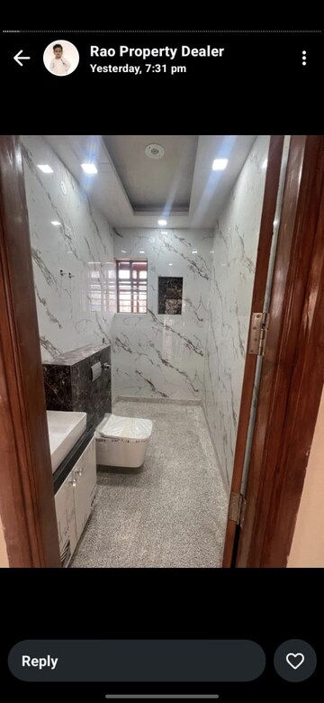 Bathroom in 2 BHK Builder Floor at Sector 9 – for Rent
