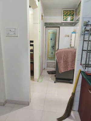 Bathroom in 1 BHK Apartment at Swastik Residency 1, Ghodbunder Road – for Rent