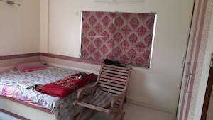 Master Bedroom in 2 BHK Apartment at Srushti F Wing Apartment, Kothrud – for Sale