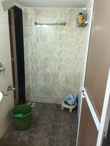 Bathroom in 1 BHK Apartment at Shivlok CHS Majiwada, Majiwada – for Sale