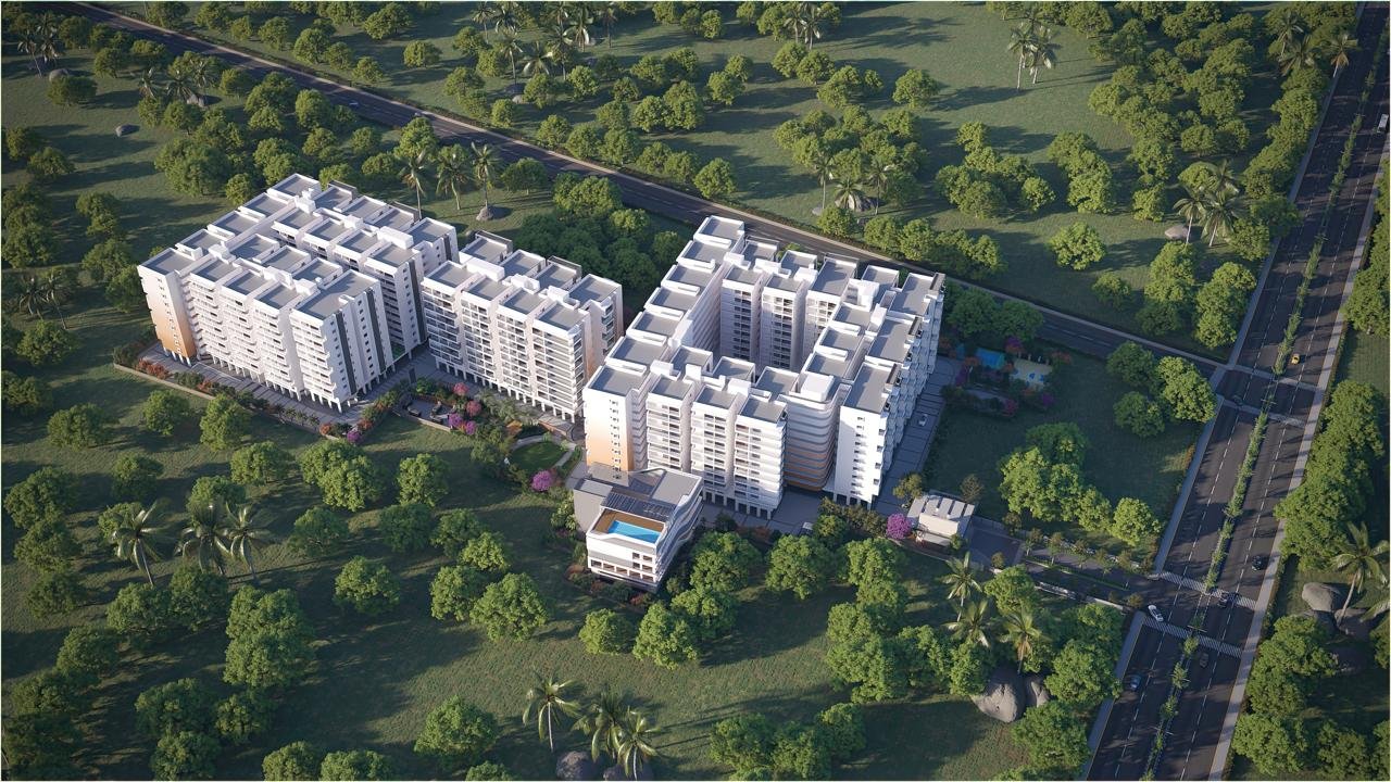 2 BHK 1351 Sq.Ft. Apartment in Sunyuga Vantara