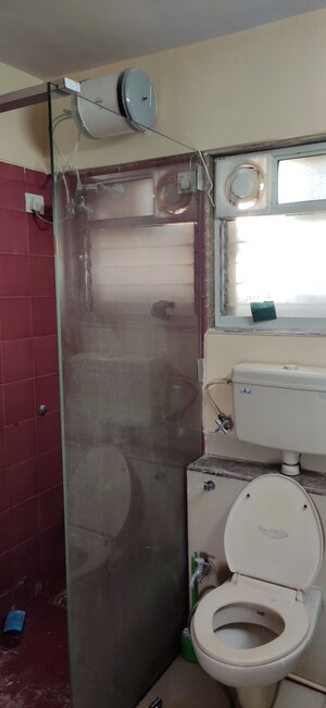 Bathroom in 2 BHK Apartment at Kanakia Spaces Niharika, Manpada – for Rent